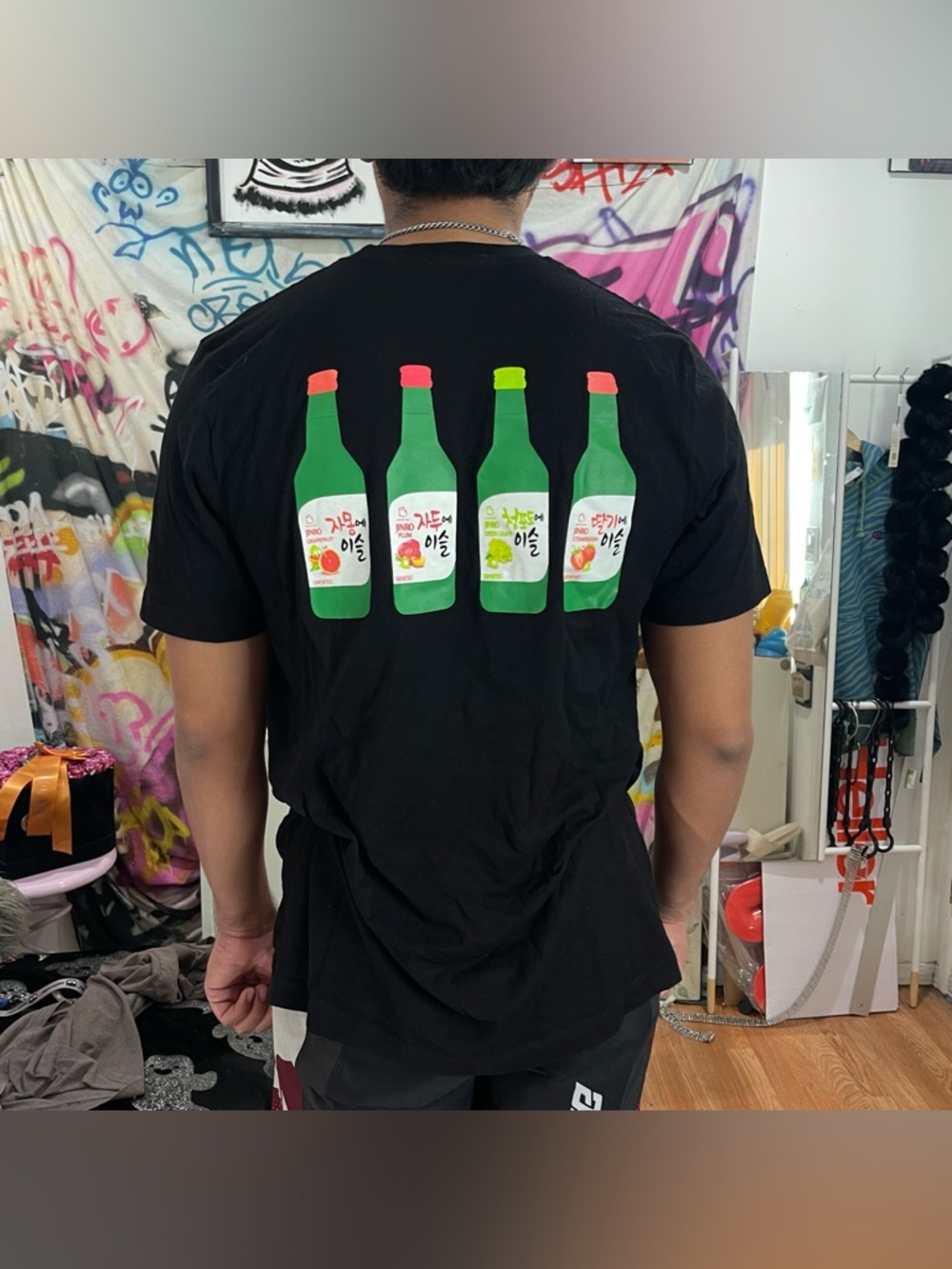 Korean Soju JINRO Branded Graphic Tee Sz XL NWOT